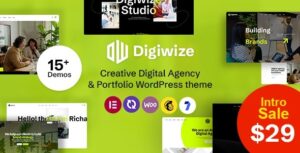 Digiwize Digital Agency & Creative Portfolio WP Theme