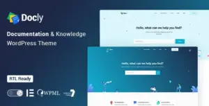 Docly Documentation And Knowledge Base WP Theme with bbPress Helpdesk Forum