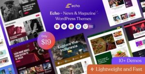 Echoo News Magazine WP Theme