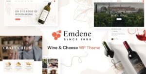Emdene Wine & Cheese WP Theme