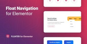 Floater Sticky Navigation Menu for Elementor