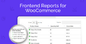 Frontend Reports for WooCommerce