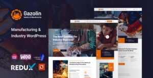 Gazolin Industry & Factory WP Theme