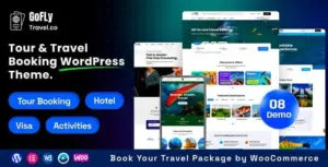 Gofly Tour Booking and Travel Agency WP Theme