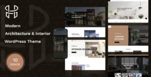 Hellix Modern Architecture & Interior Design WP Theme