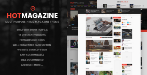 Hotmagazine News & Magazine WP Theme