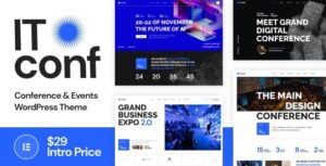ITconf Conference & Events WP Theme