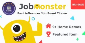 Jobmonster Job Board WP Theme