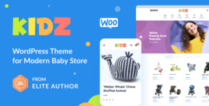 KIDZ Baby Shop & Kids Store WP Theme