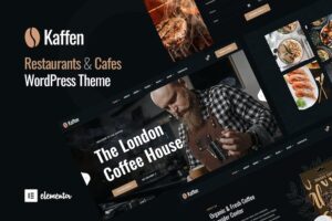 Kaffen Restaurant WP Theme
