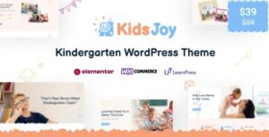 KidsJoy Kindergarten WP Theme