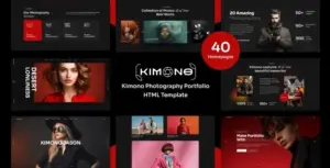 Kimono Photography Portfolio WP Theme
