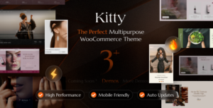 Kitty Fashion Clothing, Furniture WP Theme