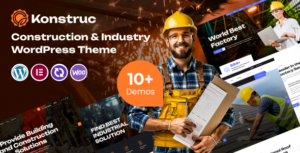 Konstruc Construction & Industry WP Theme