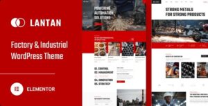 Lantan Factory & Industrial WP Theme