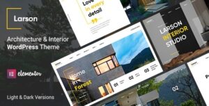 Larson Architecture WP Theme