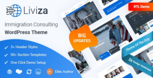 Liviza Immigration Consulting WP Theme
