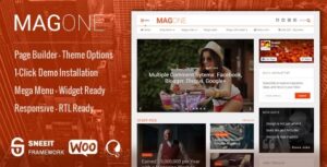 MagOne Responsive Magazine & News WP Theme
