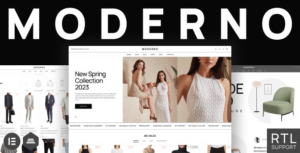 Moderno Fashion & Furniture Store WooCommerce Theme