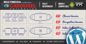 Multimedia Responsive Carousel with Image Video Audio Support WP Plugin