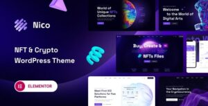 Nico Creative & NFT-affiliate WP Theme