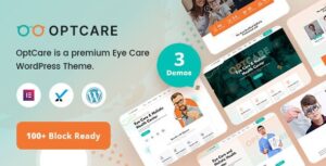 Optcare Eye Care WP Theme + RTL