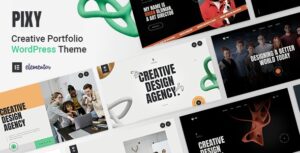 Pixy Creative Portfolio WP Theme