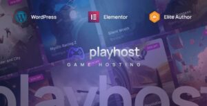 Playhost Game Hosting Server WP Theme