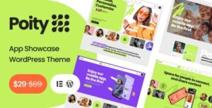 Poity Technology & App Showcase WP Theme