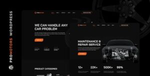 ProMotors Car Service and Detailing WP Theme