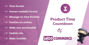 Product Time Countdown Pro for WooCommerce