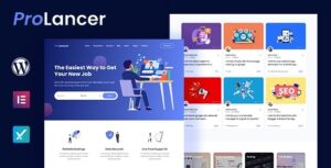 Prolancer Theme Freelance Marketplace WP
