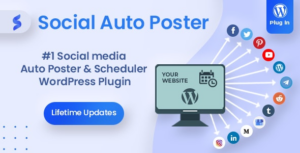 Social Auto Poster WP Plugin
