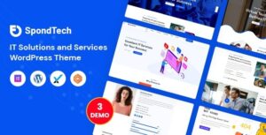 SpondTech IT Solutions And Services WP Theme
