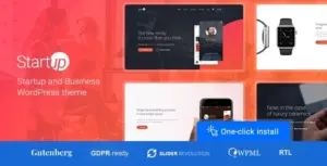 Startup Company WP Theme for Business & Technology