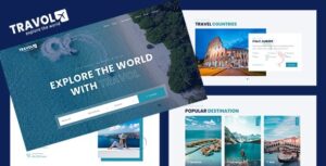 TRAVOL Travel Agency Template