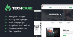 TechCare Electronics Repair WP Theme