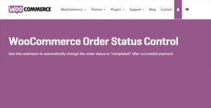 WooCommerce Order Status Control