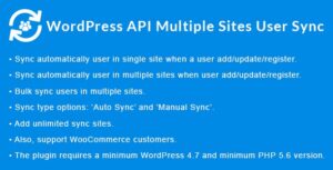 WP API Multiple Sites User Sync