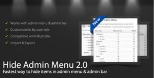 WP Hide Admin Menu Plugin
