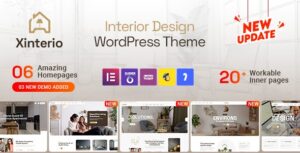 Xinterio Interior Design WP Theme + RTL