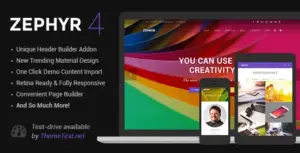Zephyr Material Design Theme + Addons