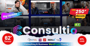 Consultio Corporate Consulting WP Theme