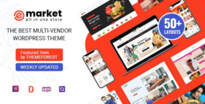 eMarket Multi Vendor MarketPlace WP Theme