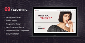 69 Clothing Brand Store & Fashion Boutique WP Theme