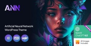 AI ANN AI Artificial Intelligence Startup & Technology WP Theme
