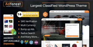 AdForest Classified Ads WP Theme