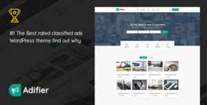 Adifier Classified Ads WP Theme