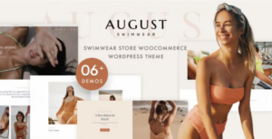 August Swimwear WooCommerce WP Theme
