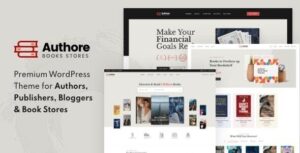 Authore WP Theme for Authors and Publishers
